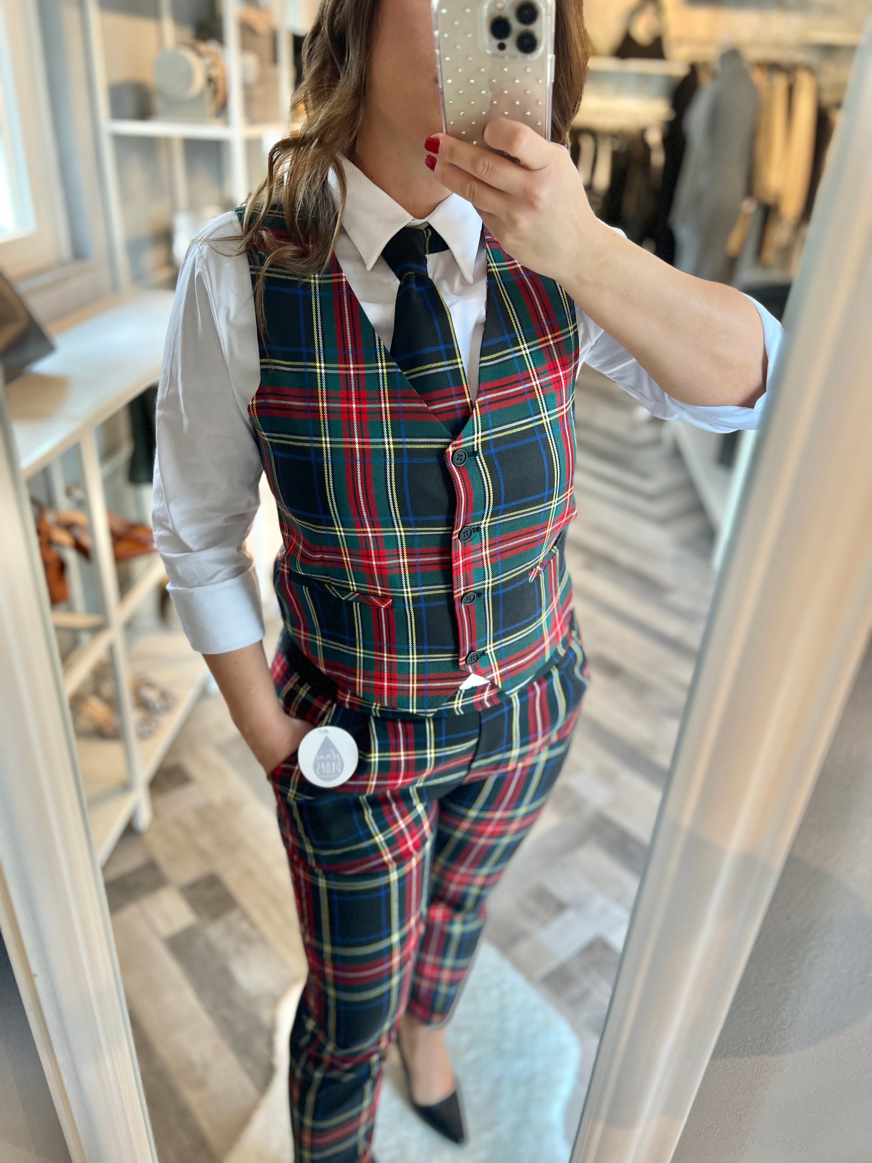 Gilet tartan