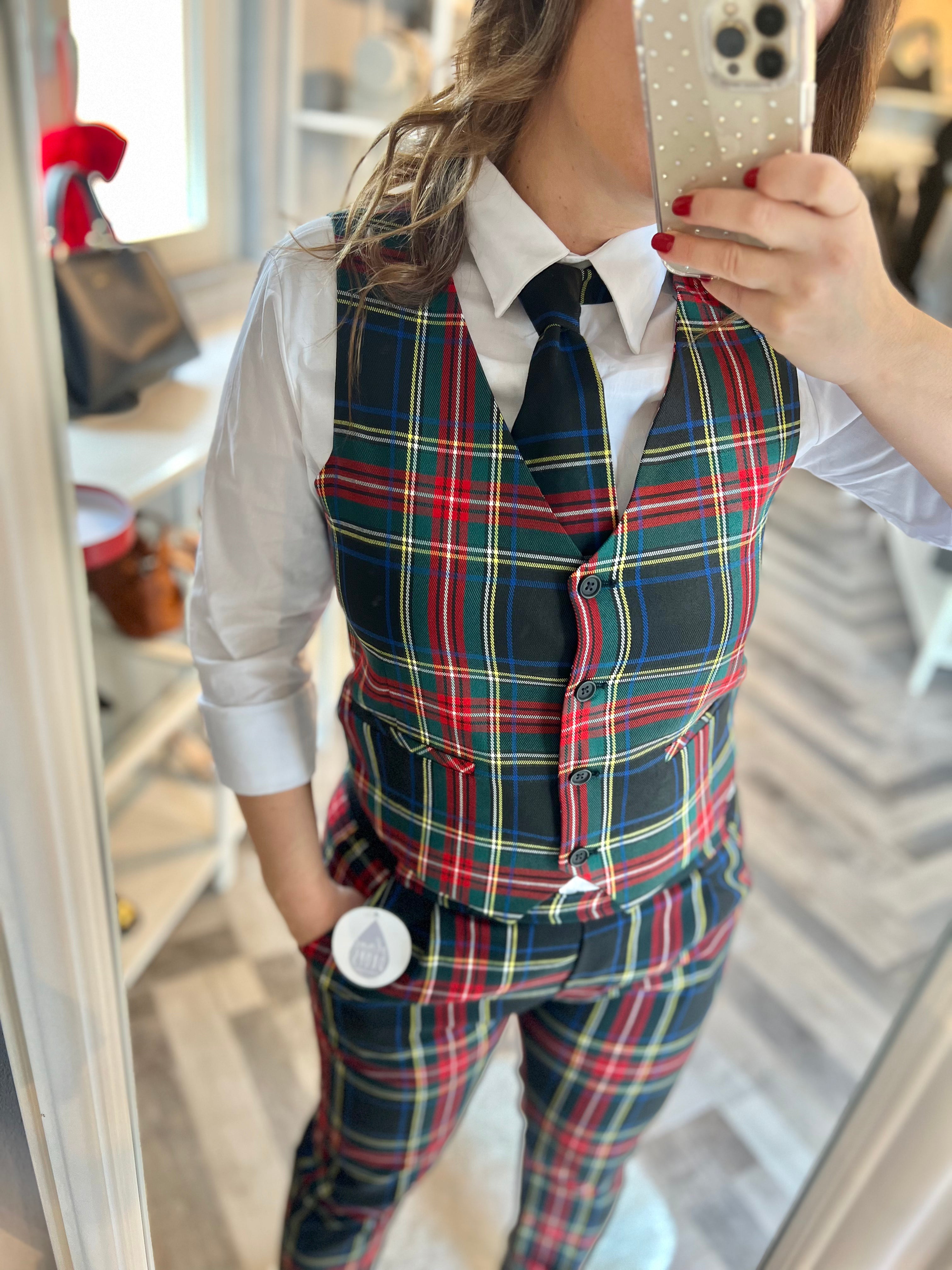 Gilet tartan