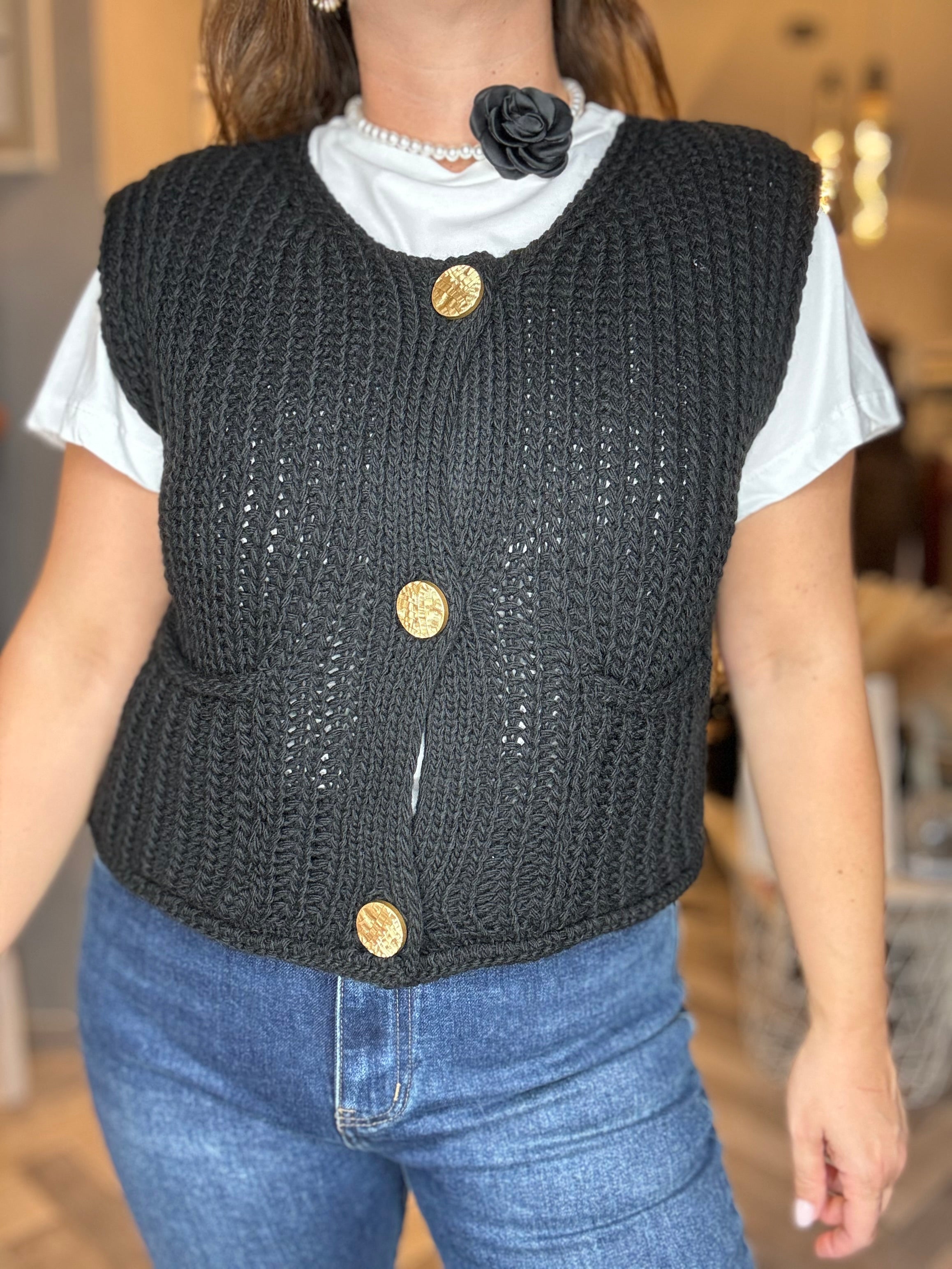 Gilet in maglia