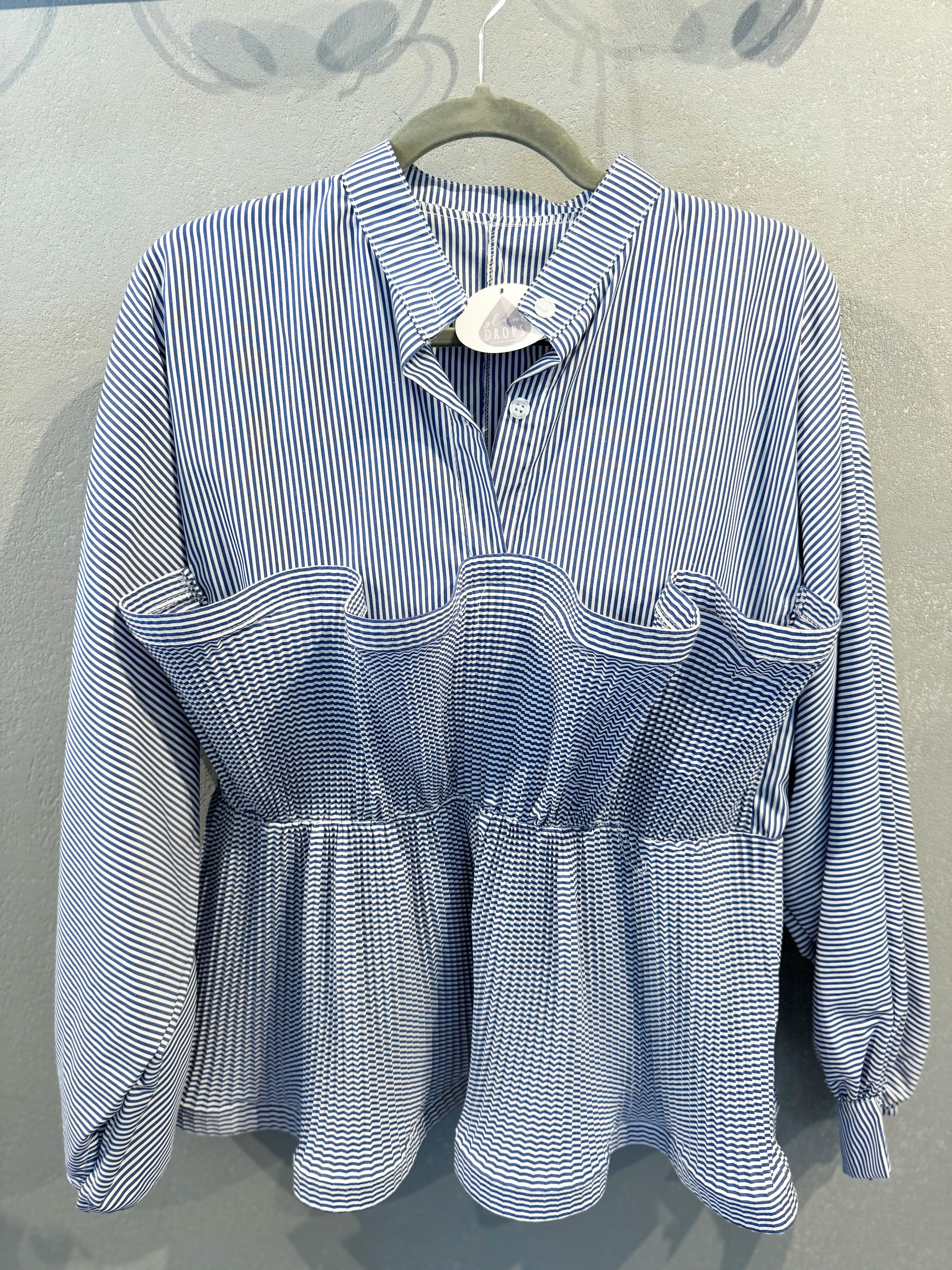 Blusa camicia volants